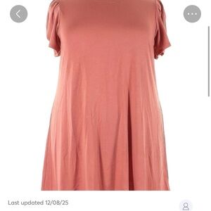 Cable & Gauge Coral Midi Dress